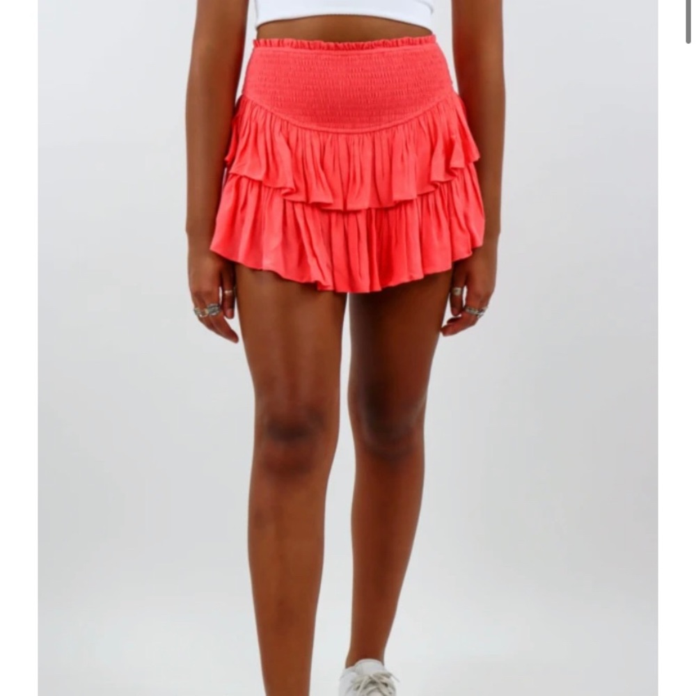 Rocks n Rags coral skirt